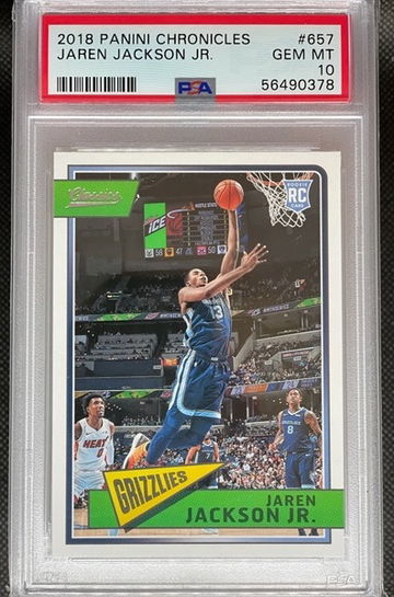 PSA 10 2018 Panini Chronicles Jaren Jackson Jr. #657 RC