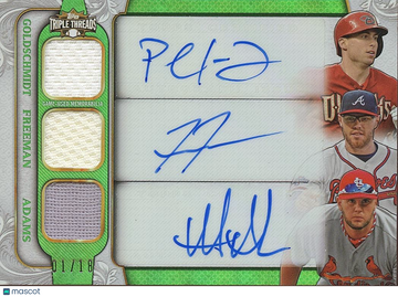 2014 Paul Goldschmidt Freddie Freeman Topps