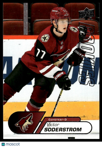 2020-21 Upper Deck NHL Star Rookies Box Set Victor Soderstrom #17