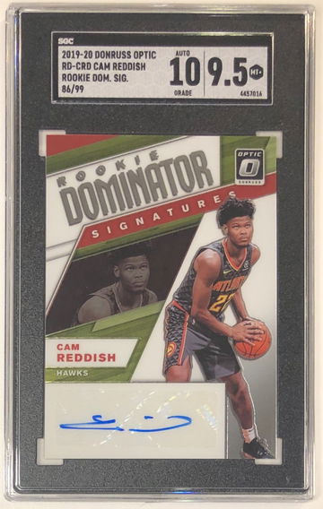 CAM REDDISH 2019 Optic Rookie Dominator Auto