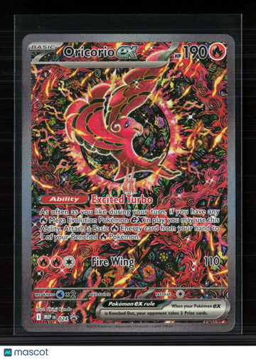 2025 Mega Evolution – Phantasmal Flames Oricorio EX Holo Special Illustration Rare SAR #024