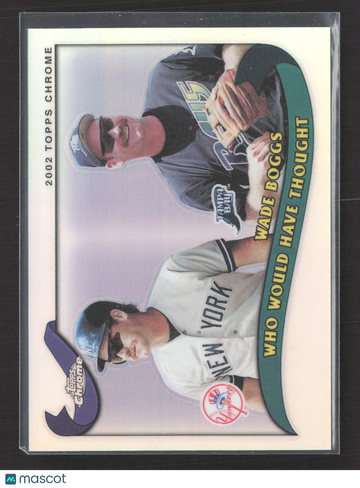 1998 Topps Chrome Wade Boggs #T269 Refractor