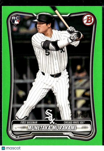 2026 Bowman Munetaka Murakami #9 Green /340 RC