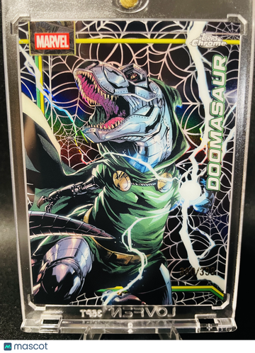 2026 Topps Chrome Marvel Doomasaur 380/399 #031