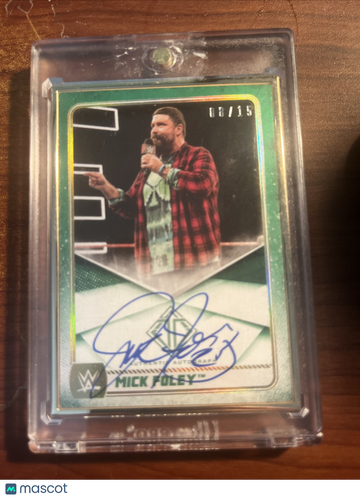 2020 Topps Transcendent Mick Foley #A-MF Green Framed