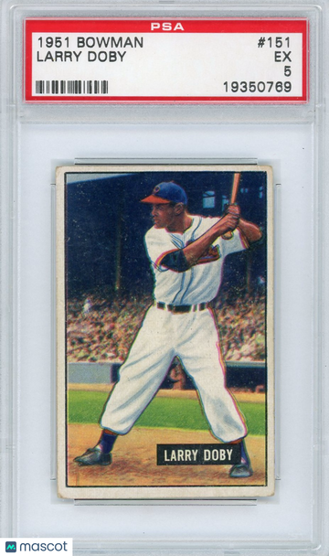 1951 Bowman Larry Doby #151 PSA 5