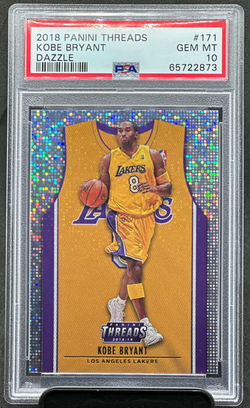 2018 Panini Threads Kobe Bryant Dazzle #171