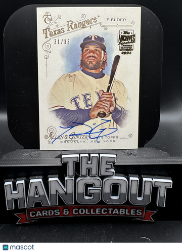 2024 Topps Archives Signature Series Prince Fielder #266 Buyback