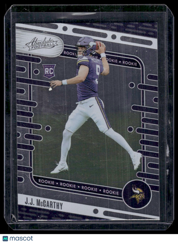 2024 Panini Absolute Football J.J. McCarthy #110 RC