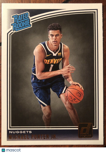 Michael Porter Jr. 2018 Panini Donruss Rated Rookie Gold Foil RC Denver Nuggets