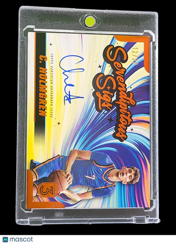 2024 Topps 3 Basketball Serendipitous Sigs Chet Holmgren #SS-CH /20