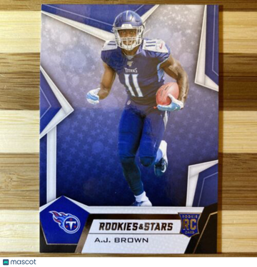 2019 Rookies and Stars Aj Brown RC #140 EAGLES