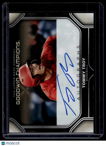 2024 Upper Deck Goodwin Champions Tommy Troy #HA-TT Horizontal Autographs AU