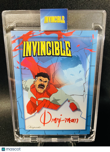 2026 Super Products Invincible Omni-Man Signagraph Character Card #5 31/50 Trading Card