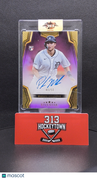2024 Topps Five Star Parker Meadows #FSA-PM RC 40/50