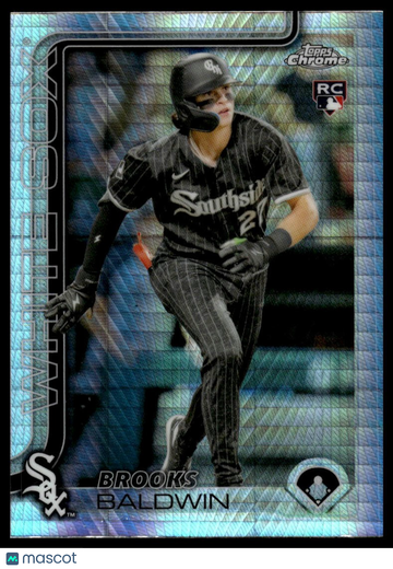 2025 Topps Chrome Brooks Baldwin #3 Prism Refractors RC