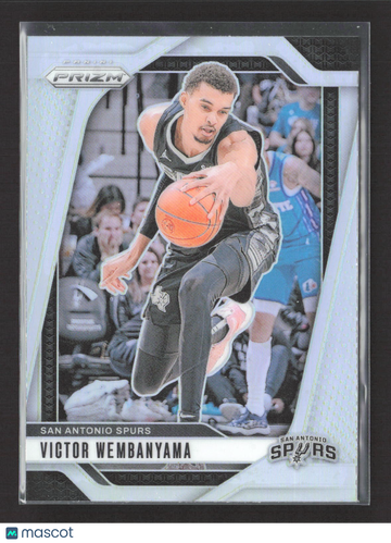 2024 Panini Prizm Victor Wembanyama #172 Excellent San Antonio Spurs Basketball Card