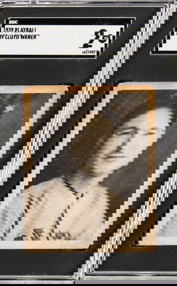 1939 Playball Lloyd Waner SGC 2 HOF! Great CENTERING