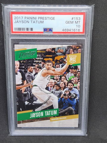 2017 Panini Prestige Jayson Tatum PSA 10