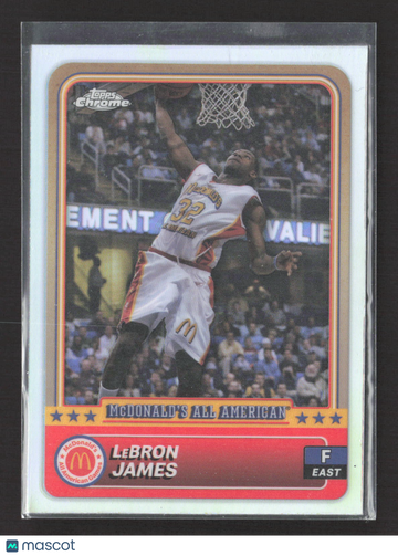 2024 Topps Chrome McDonald's All American LeBron James #50 Refractor