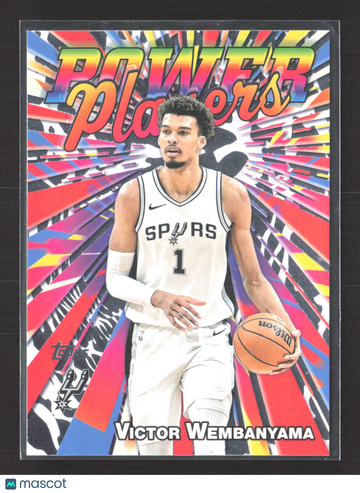 2025 Topps Power Players Victor Wembanyama #PP-15