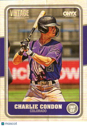 2025 Onyx Vintage Charlie Condon #OVCHCO