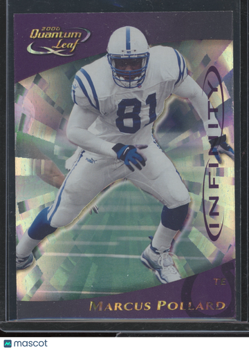 2000 Leaf Quantum Leaf Infinity Marcus Pollard #127 /50