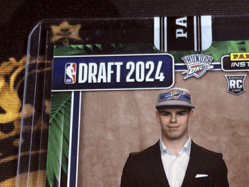 2024-25 Panini Instant NBA Draft Night Nikola Topic #DN-8 Green SN RC