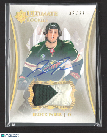 2023 Brock Faber #126 Patch Rookie Upper Deck