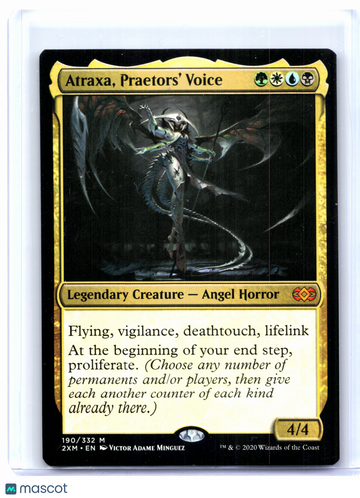 Double Masters Atraxa, Praetors' Voice Nonfoil Mythic #190