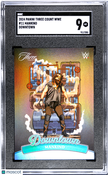 2024 Panini Three Count Wwe Mankind #11 Downtown SGC 9