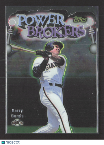 1998 Topps Power Brokers Barry Bonds #PB12