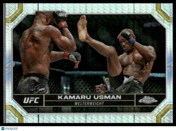 2024 Topps Chrome UFC Kamaru Usman #108