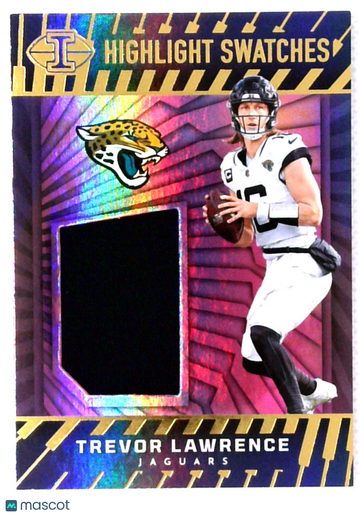 2024 Panini Illusions Highlight Swatches Trevor Lawrence HS-TLE Patch Jacksonville Jaguars