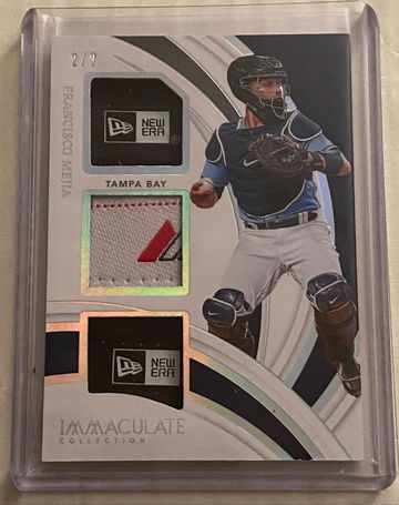 2022 Panini Immaculate Francisco Mejia triple laundry tags /2
