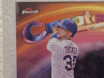 2025 Topps Finest Creators Kyle Tucker #C-4 Black / Short Print Parallel/Variety Insert
