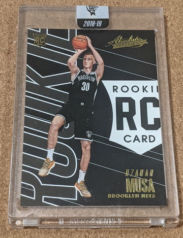 2018-19 Absolute 🏀 Dzanan Musa Uncirculated Rookie #85 Brooklyn Nets RC 🔥