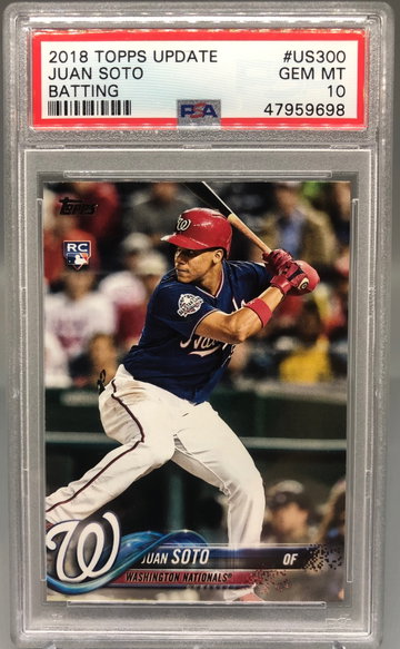 Juan Soto 2018 Topps Update US300