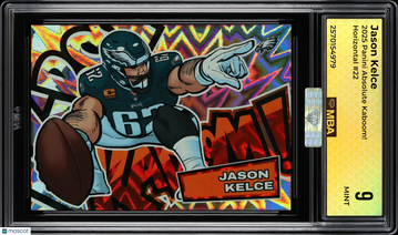 2025 Panini Absolute Kaboom! Horizontal Jason Kelce #22 MBA 9