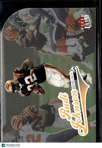 2004 Fleer Ultra Rudi Johnson #159 Platinum Medallion /66