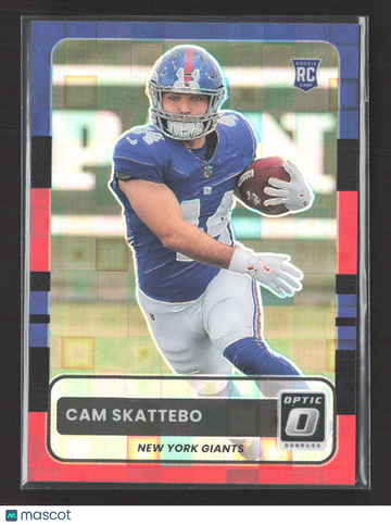 2025 Panini Donruss Optic Prizm Cam Skattebo #4 /149 RC