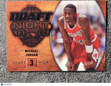 2008 Fleer Hot Prospects Draft Night Blue #103 Michael Jordan