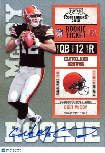 2010 Colt McCoy Rookie