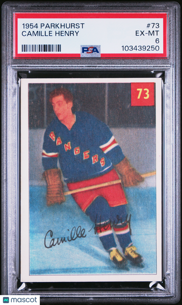 1954 Parkhurst Camille Henry #73 PSA 6
