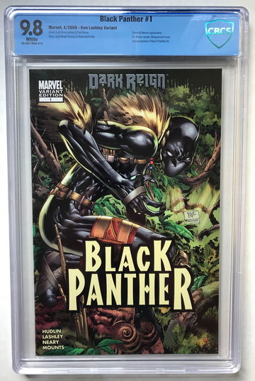 Black Panther #1 CBCS 9.8 Lashey Variant Shuri Cover