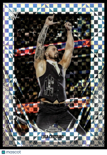 2026 Topps Chrome WWE Luca Crusifino #177 X-Fractor