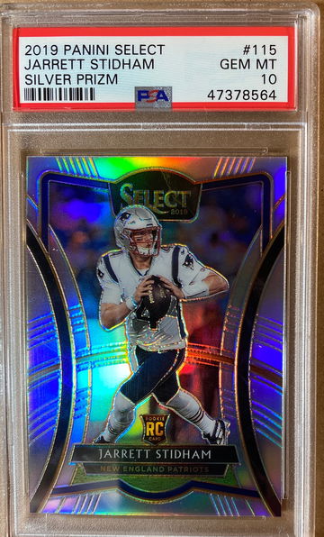 2019 Select Silver Prizm #115 Jarrett Stidham RC