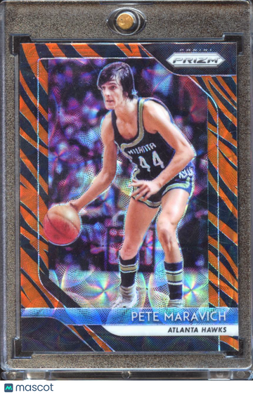 2018 Panini Prizm Pete Maravich #255 Tiger Stripe