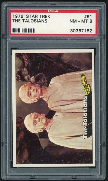 1976 Star Trek the Talosians #51 PSA 8