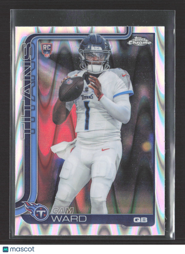 2025 Topps Chrome Cam Ward #314 Refractor RC